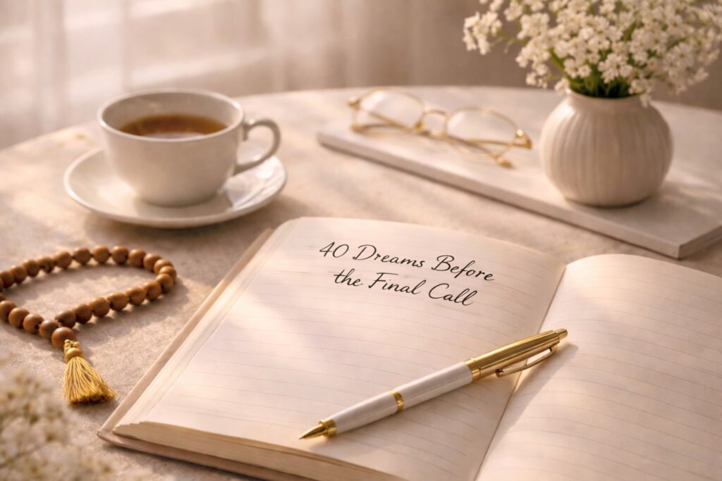 Turning fortyin Islam and writing 40 dreams before the final call