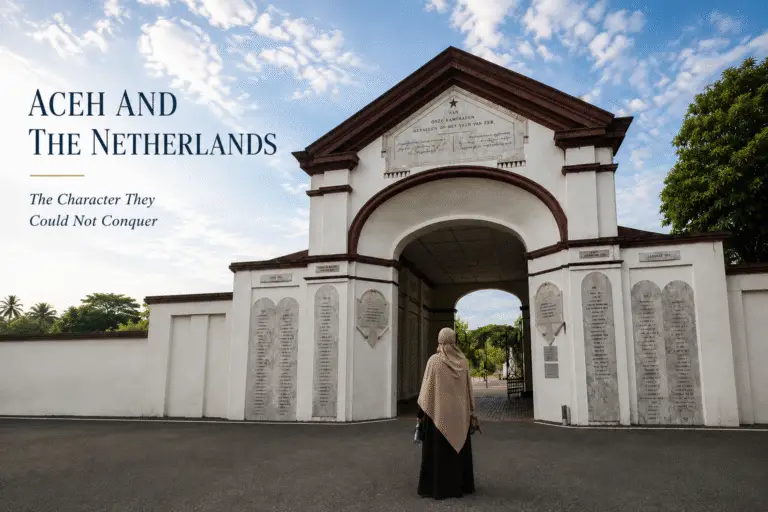 A place where the history of Aceh and the Netherlands quietly continues to speak.
